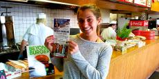 Loyal customer at Nick's Drive In Restaurant in Chicago