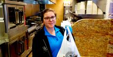 Friendly carry-out staff at QP Greek Food With A Kick in Hoffman Estates
