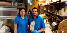 Friendly staff at QP Greek Food With A Kick in Hoffman Estates