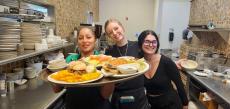 Friendly staff at Tasty Waffle Restaurant in Romeoville