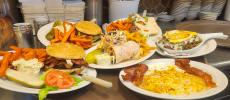 Delicious food served at Tasty Waffle Restaurant in Romeoville