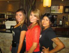 Friendly servers at Xando Cafe in Hickory Hills