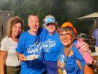 Friendly volunteers at The Big Greek Food Fest of Niles