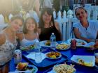 Participants enjoying The Big Greek Food Fest of Niles