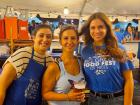 Friendly volunteers at The Big Greek Food Fest of Niles