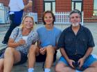 Participants enjoying The Big Greek Food Fest of Niles