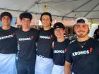 Friendly volunteers at The Big Greek Food Fest of Niles