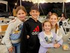 Participants enjoying the St Demetrios Greek Fest in Elmhurst