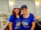 Hard working volunteers at the St Demetrios Greek Fest in Elmhurst