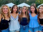 Participants enjoying the St. Nectarios Greek Fest in Palatine