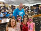 Volunteer and guests at St. Nectarios Greek Fest in Palatine