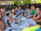 Guests enjoying the St. Spyridon Greek Fest - Palos Heights