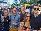 Happy participants - Taste of Greek Town in Chicago