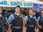 Chicago Police Officers - Taste of Greek Town in Chicago