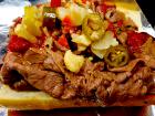 The famous Italian Beef at Billy Boy's Restaurant in Chicago Ridge