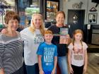 Family enjoying lunch at Billy Boy's Restaurant in Chicago Ridge