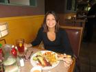 Happy customer at Butterfield's Pancake House Restaurant in Naperville