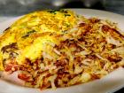 Spinach and Feta Omelet at Maple Butter Cafe in Plainfield