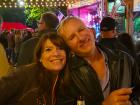 Couple enjoying live music at Niko's Red Mill Tavern in Woodstock