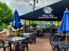 Outdoor patio at Prime Time Restaurant and bar in Hickory Hills 