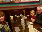Family enjoying dinner at Rose Garden Cafe in Elk Grove Village 