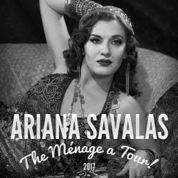 Ariana Savalas "The Menage A Tour" at Arcada Theater