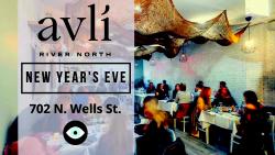 New Year's Eve Dinner Party at Avli Greek Restaurant - River North