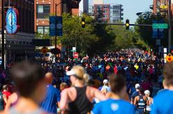 Chicago Marathon Event in Chicago's Greektown