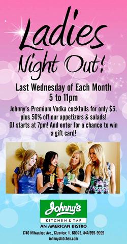 Ladies Night Out at Johnny's Kitchen and Tap Glenview