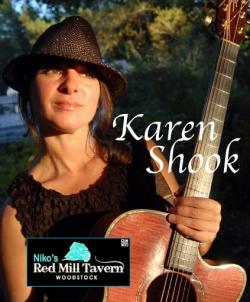 Karen Shook Live at Niko's Red Mill Tavern - Woodstock