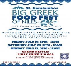 St. Haralambos Big Greek Food Fest of Niles