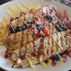 Hearty breakfast crepes at Wildberry Cafe in Libertyville
