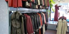 Nice selection of coats at Angelo's Leathers and Furs in Oak Lawn