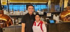 Friendly staff at Fresh Farms International Market in Niles