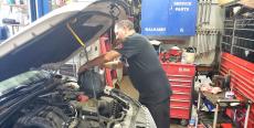 ASE Certified technician at Golf Crawford Auto Service in Evanston