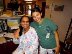 Friendly staff at the Greek American Rehabilitation & Care Centre in Wheeling