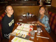 Friends enjoying lunch at Savoury Restaurant & Pancake Cafe in Bartlett